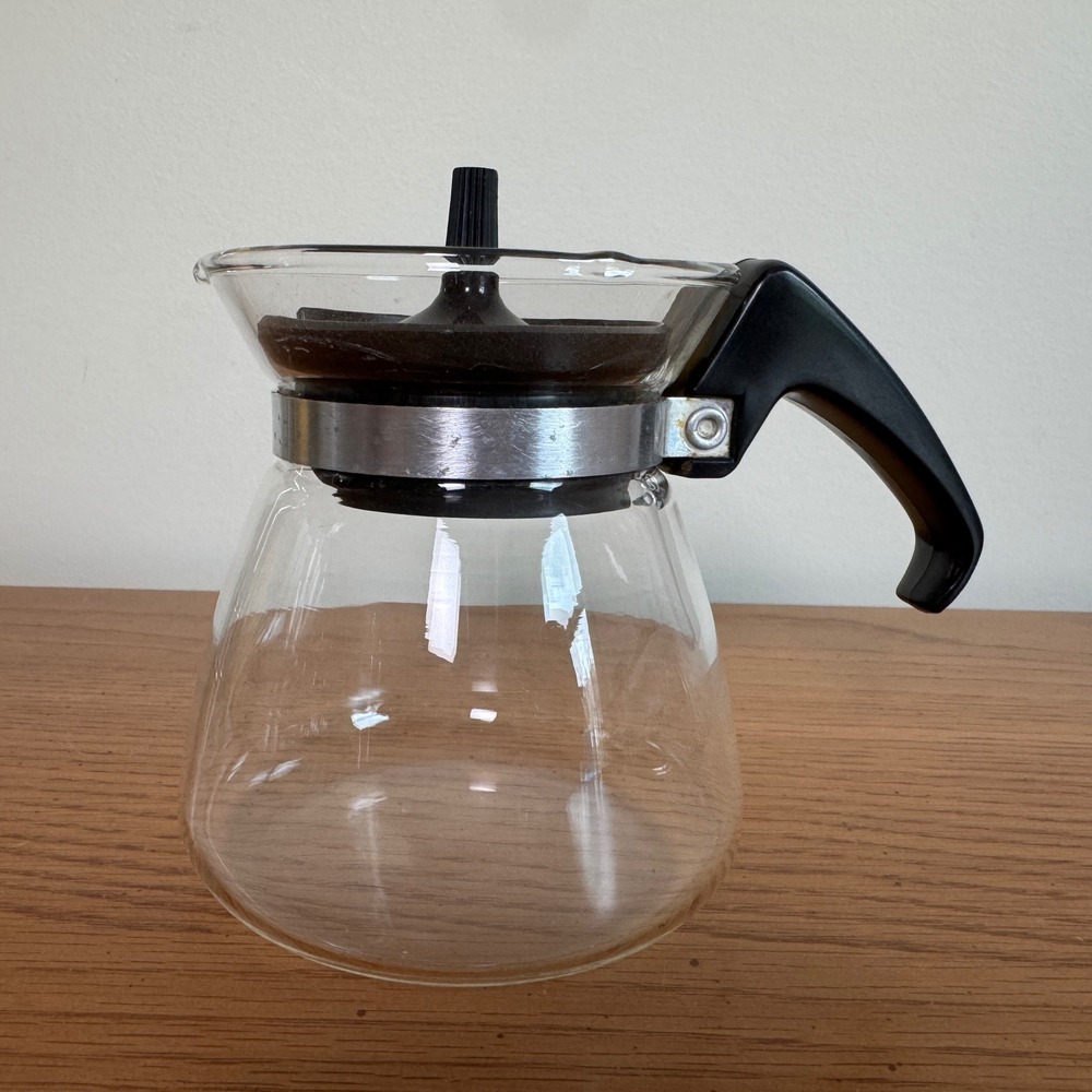 Vintage Pyrex Corning 802 Glass Coffee Carafe Percolator Pot & lid Replacement‎